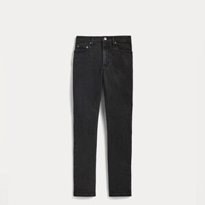 Everlane Mid-rise Black Skinny Jeans